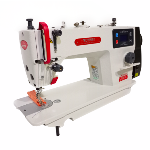 Máquina recta con motor integrado sin corte de hilo para Piel/Textil